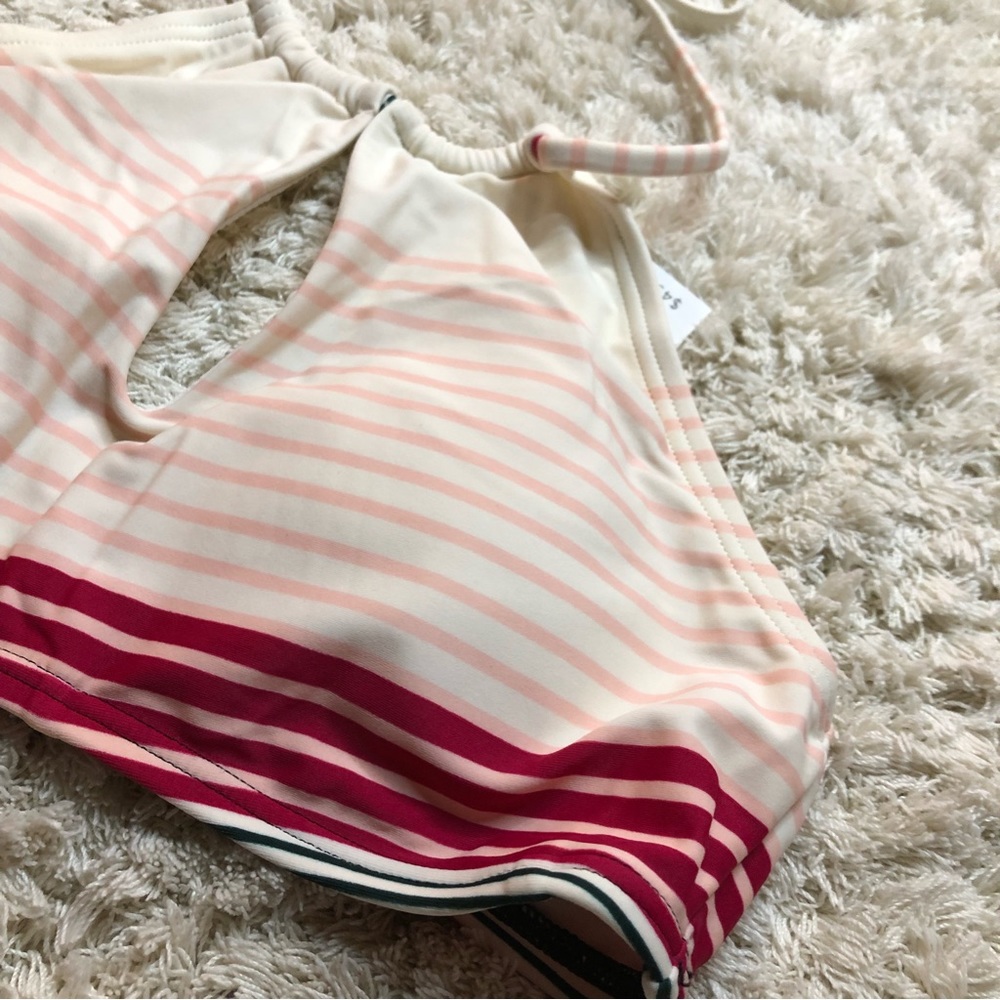 NWT LOFT Halter Bikini Top Size S